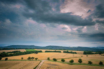 Obraz premium Landschaftsaufnahme Eifel
