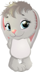 Cute rabbit cartoon
