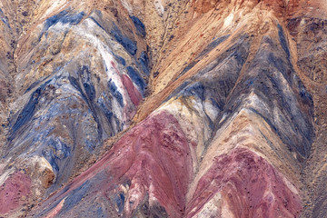 Fototapeta premium mountain texture colorful rock background