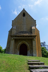 Fototapeta na wymiar Chapelle du Cheylard Dordogne