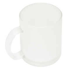 Glass coffee / tea mug, for printing with your own design