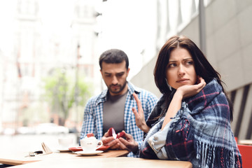 The girl refuses the boy in the marriage proposal.