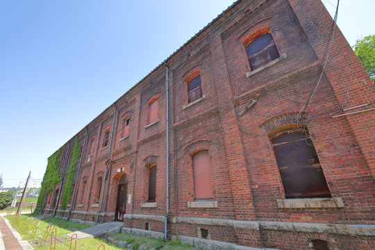 Red brick warehouse Maizuru Kyoto Japan