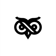 Owl Face Logo