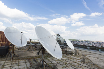 elecommunication mast TV antennas wireless technology