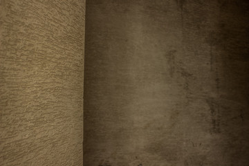 Naklejka premium abstract grey shadows walls in dirty poor backstreet district