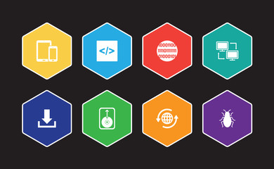 Software Engineering Infographic Icon Set