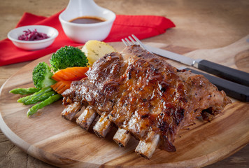 Pork  Ribs Grill