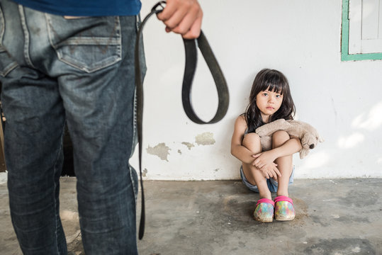 Child Abuse With Abusive Parent Father