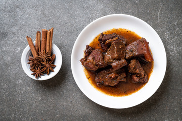 pork stew with herb
