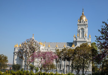 Obraz premium Bulgarian St. Stephen Church, in istanbul, after renovation in 2018