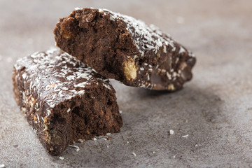 Chocolate Salami with Biscuits bar