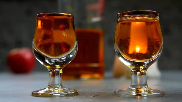 Consommation de spiritueux, eau de vie et liqueur  