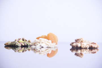Obraz na płótnie Canvas Damascus, pistachio, almond, walnut, Chestnut, São Paulo, Brazil