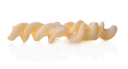 Naklejka premium snacks isolated on a white background.
