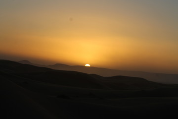 Obraz premium Sahara Sunset