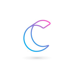 Letter C logo icon design template elements