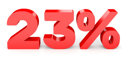 Twenty three percent off. Discount 23 %.