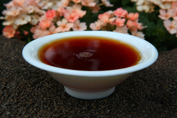Black Chinese Tea garden