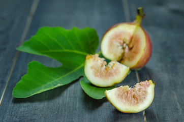 Fototapeta na wymiar Healthy fig fruit