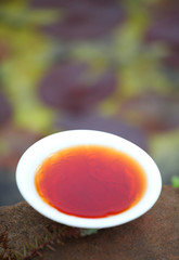 Black Chinese Tea garden
