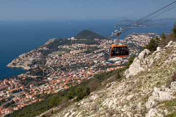 Seilbahn in Dubrovnik