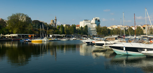 Fototapeta na wymiar Port of Constanta, Romania
