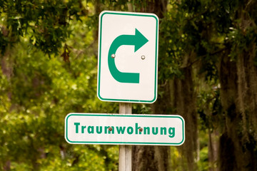 Schild 273 - Traumwohnung