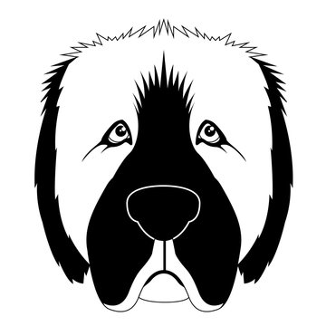 recommend clip art: Silhouette of a newfoundland avatar