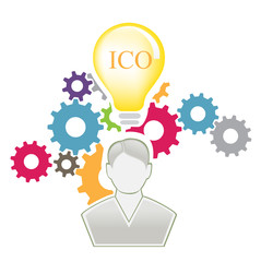 ICO Initial Coin Offering Startup Creative  Entrepreneur