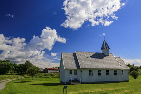 Chapel at Ylvingen in Northern Norway