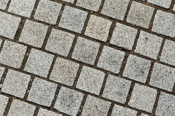 Gray cobbles textured background