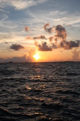 Schöner Sonnenuntergang