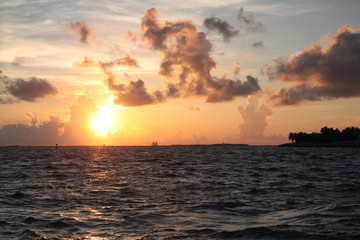 Schöner Sonnenuntergang