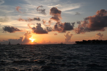 Schöner Sonnenuntergang