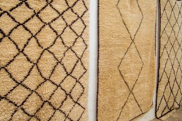 Mohair wool carpets