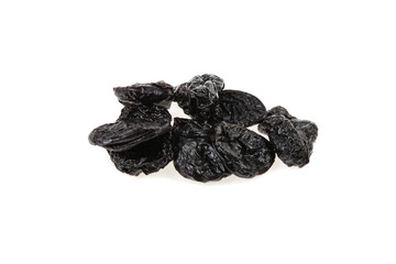 pile prune isolated on white background