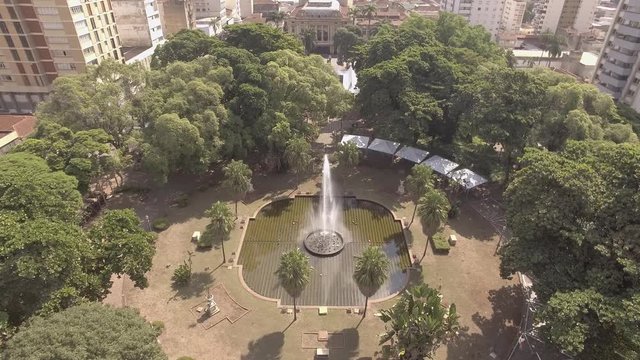 Old building. A large theater located in the city of Ribeir&atilde;o Preto, state of S&atilde;o Paulo, first class for symphonic music and opera. Theatro Pedro II.