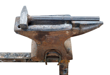 Worn anvil