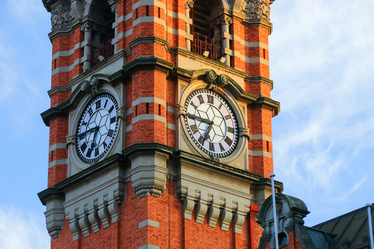 Fototapeta Clocktower of the Pietermaritzburg City Hall , capital of the KwaZulu-Natal region in South Africa