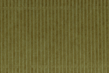 Yellow Pattern of Corrugated Cardboard Background Surface