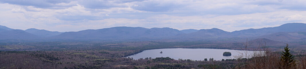 View of Roxbury Pond, AKA Ellis Pond Maine