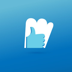 Illustration of business logotype restaurant and cafe.