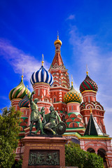 Fototapeta na wymiar Russia, Moscow, Saint Basil's Cathedral