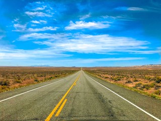 Empty Road, Utah