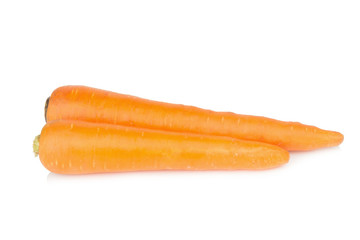 carrot isolated on white background