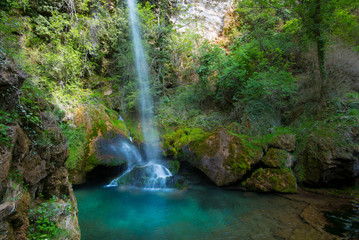 Wasserfälle bei Ombleze im Vercors