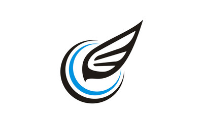 Flying Wheel Logo design inspiration