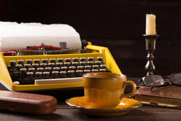 vintage typewriter