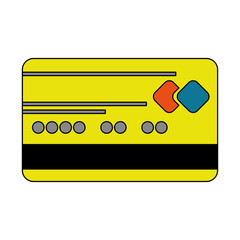 bank credit card business payment vector illustration vector illustration